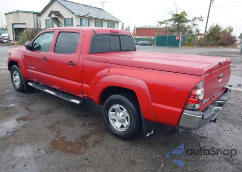 2013 Toyota Tacoma Double Cab Long Bed из США, поврежденный, VIN 3TMMU4FN4DM056719